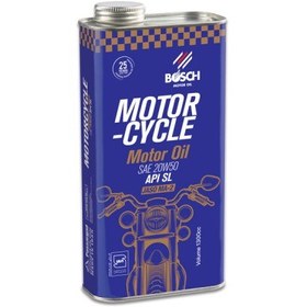 روغن موتور سیکلت بوش 20W-50 SL حجم 1.3لیتر